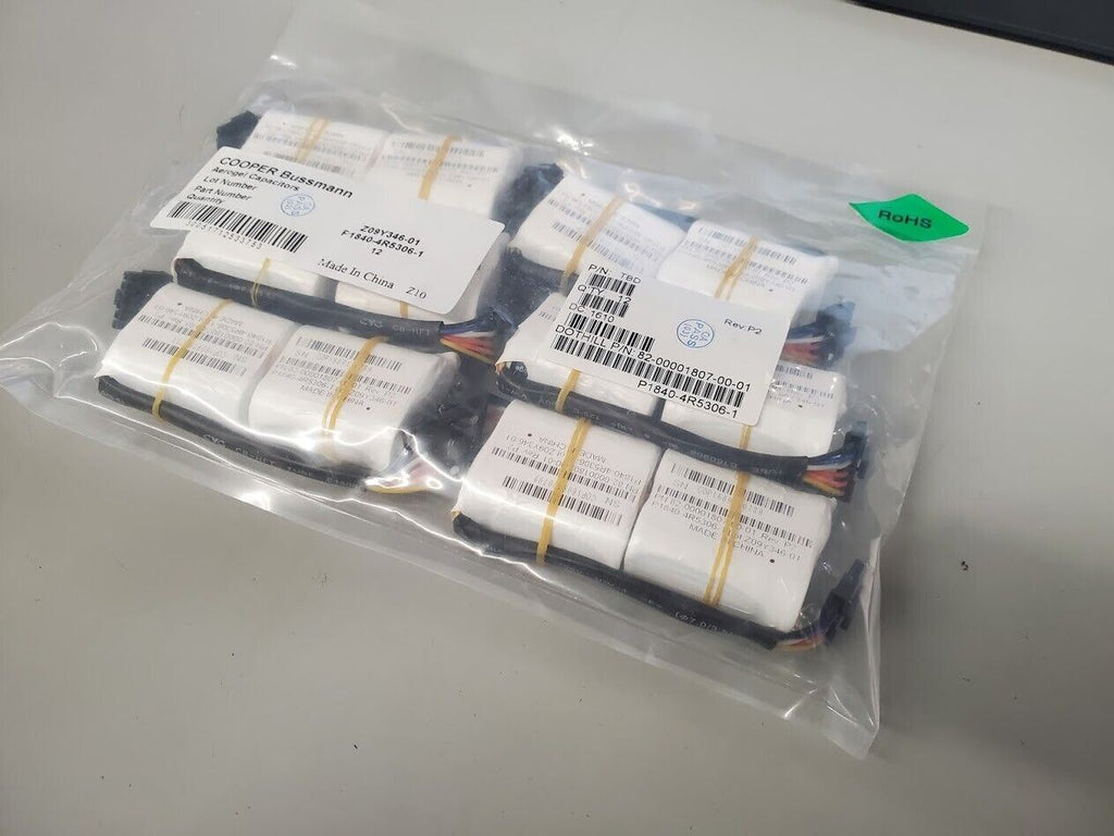 12 Eaton Cooper Bussmann Aerogel SuperCapacitor P1840-4R5306-1 SUPERCAP 30F 4.5V