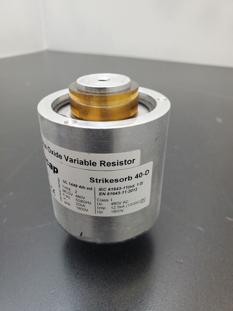 Raycap STRIKESORB 40-D Surge Lightning Suppressor MOV Metal Oxide Varistor 480V
