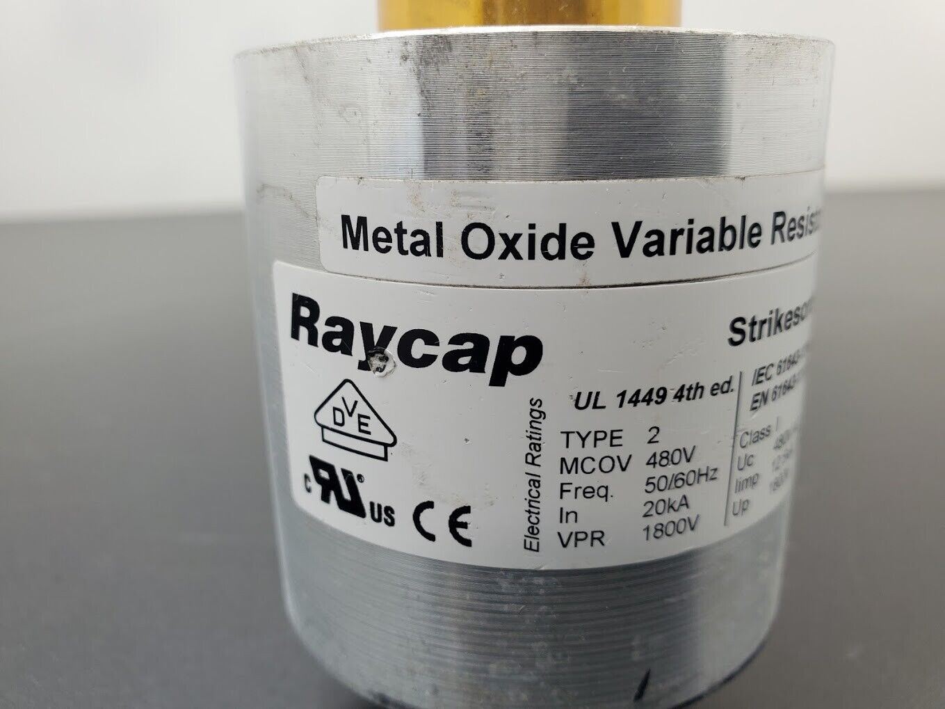 Raycap STRIKESORB 40-D Surge Lightning Suppressor MOV Metal Oxide Varistor 480V