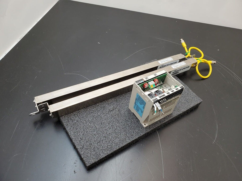 Banner Light Curtain Pair + Controller USDINT-1T2 20" USE2012NP2 USR2012NP2