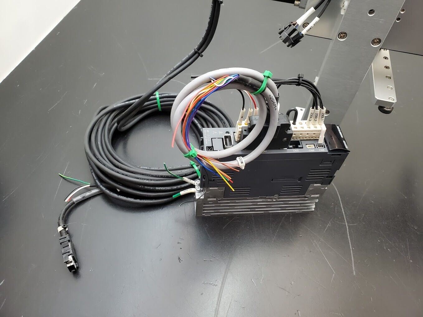 Mitsubishi 200W Servo Adjustable Width Control System HF-KP23 + MR-J3-20A