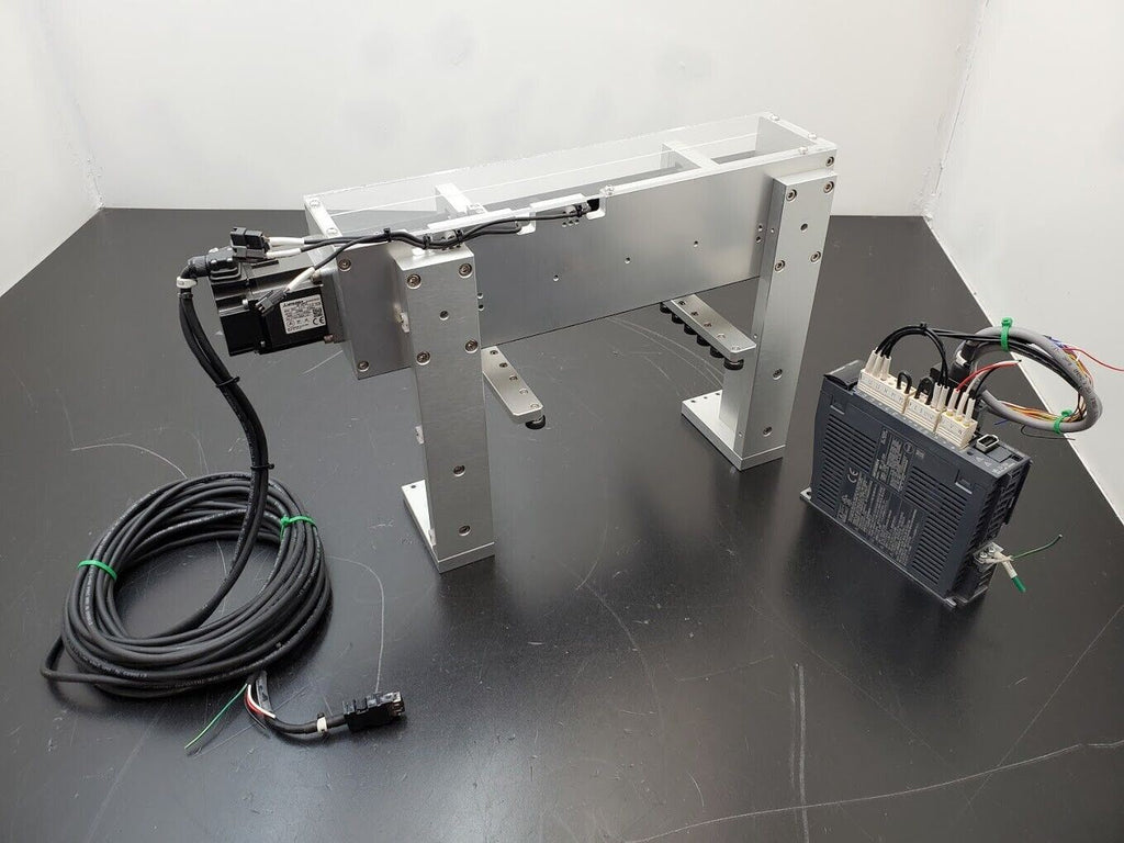 Mitsubishi 200W Servo Adjustable Width Control System HF-KP23 + MR-J3-20A