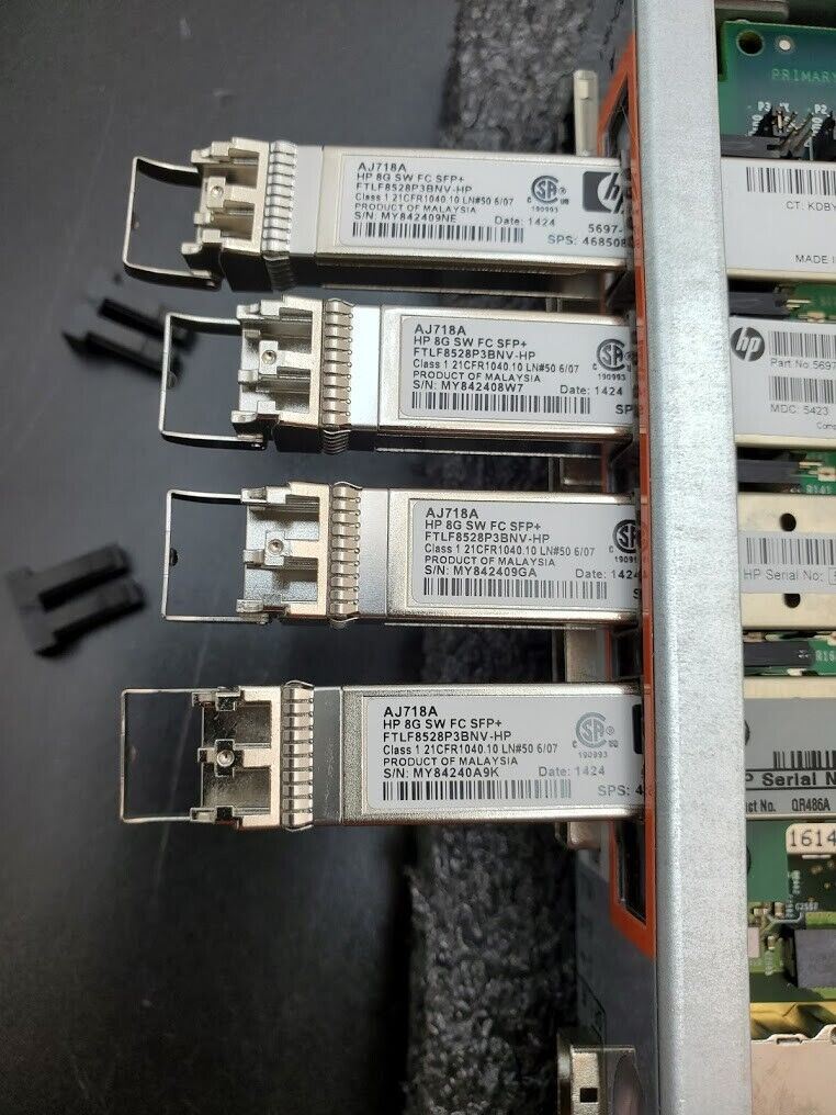 HP 3PAR 7400 STORESERV Storage Node Controller QR483-63001 4x 8Gb FC Rev D4