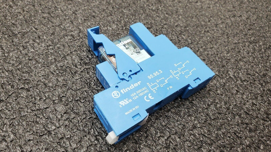 Finder 95.95.3 Socket 10A 300V 40.52S Relay 99.80.9.024.99 Diode Module 24V Coil