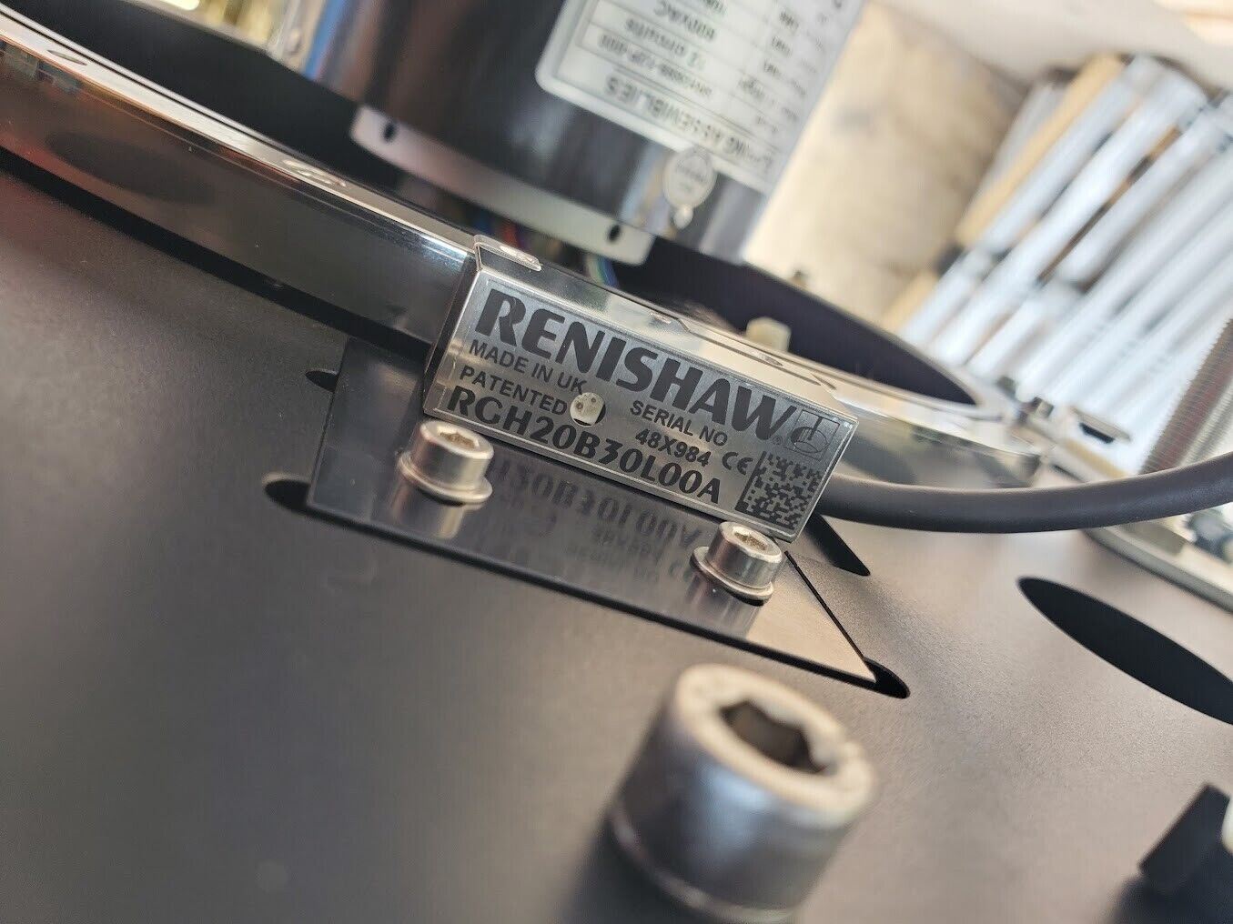 10" Servo Tecnica Rotary Feed Through Slipring THK Bearing Renishaw Encoder