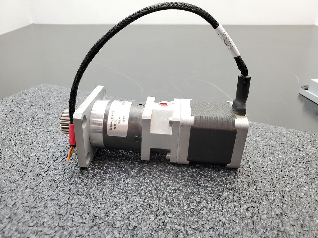 Beckhoff AS1020-0000 Stepper Motor 24/50VDC Neugart PLE 40 Gear Head 8:1 Ratio