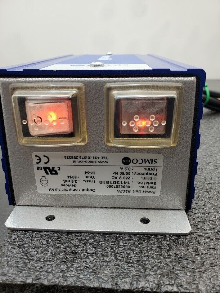 Simco A2C7S MEB 7kV 9" Antistatic Bar Static Neutralizing Ionizing System 220VAC