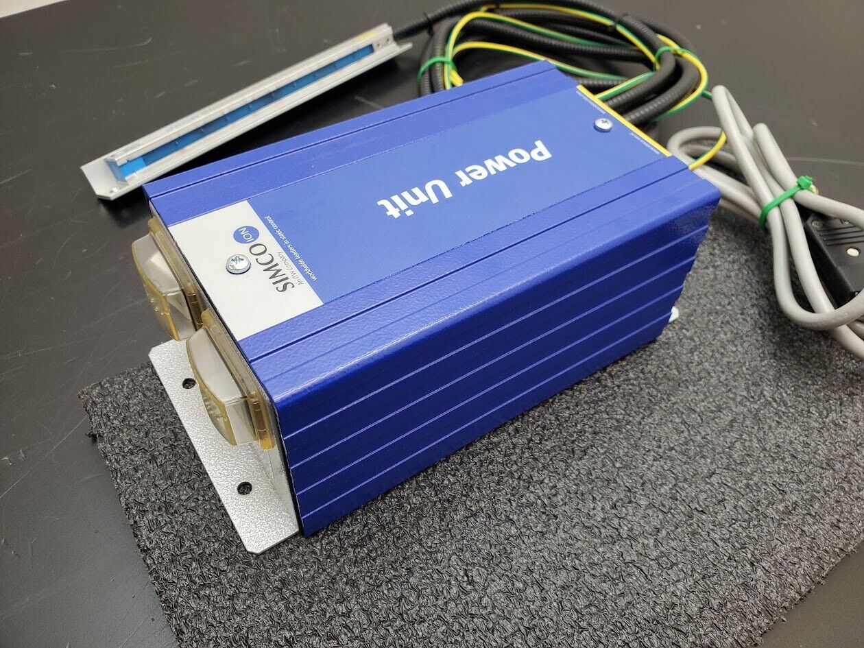 Simco A2C7S MEB 7kV 9" Antistatic Bar Static Neutralizing Ionizing System 220VAC