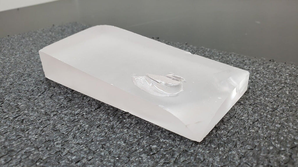 Industrial Crystal Synthetic Sapphire Ingot 1.5 Pounds (S)