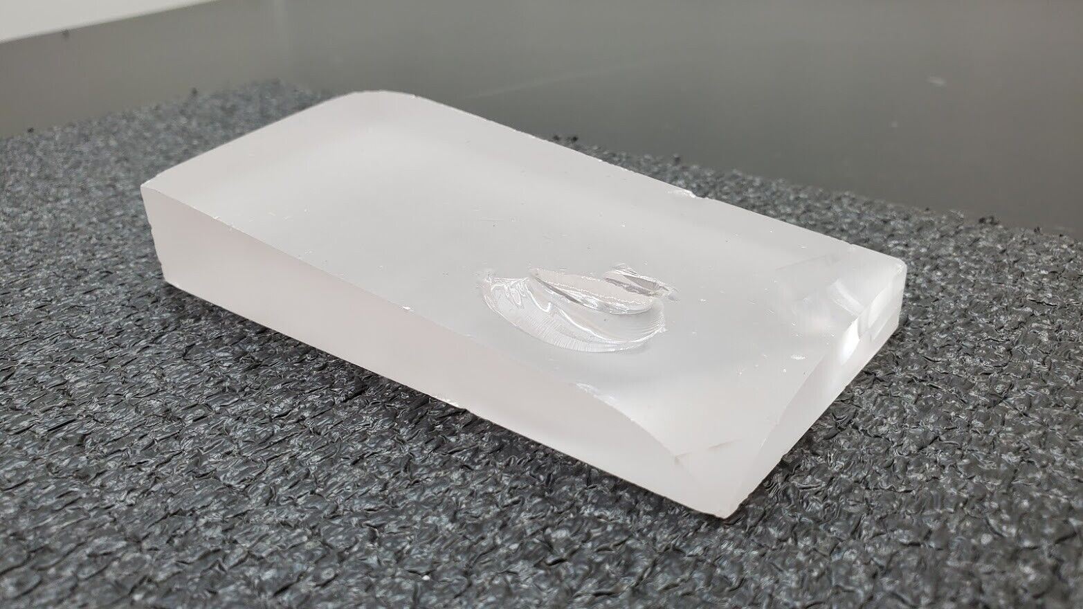 Industrial Crystal Synthetic Sapphire Ingot 1.5 Pounds (S)