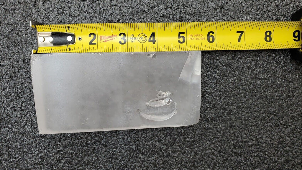 Industrial Crystal Synthetic Sapphire Ingot 1.5 Pounds (S)