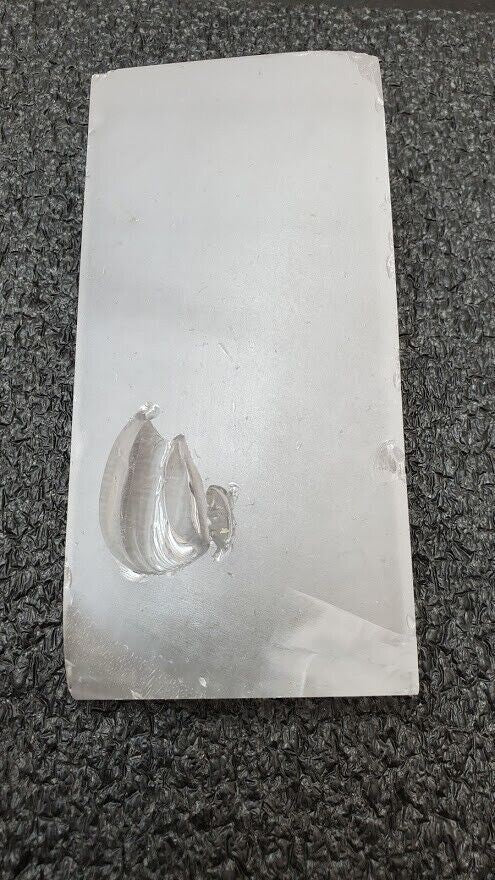 Industrial Crystal Synthetic Sapphire Ingot 1.5 Pounds (S)