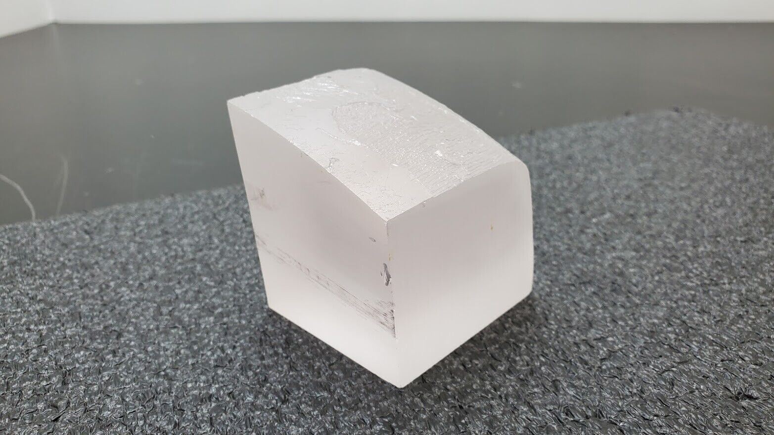 Industrial Crystal Synthetic Sapphire Ingot 2.05 Pounds (V)