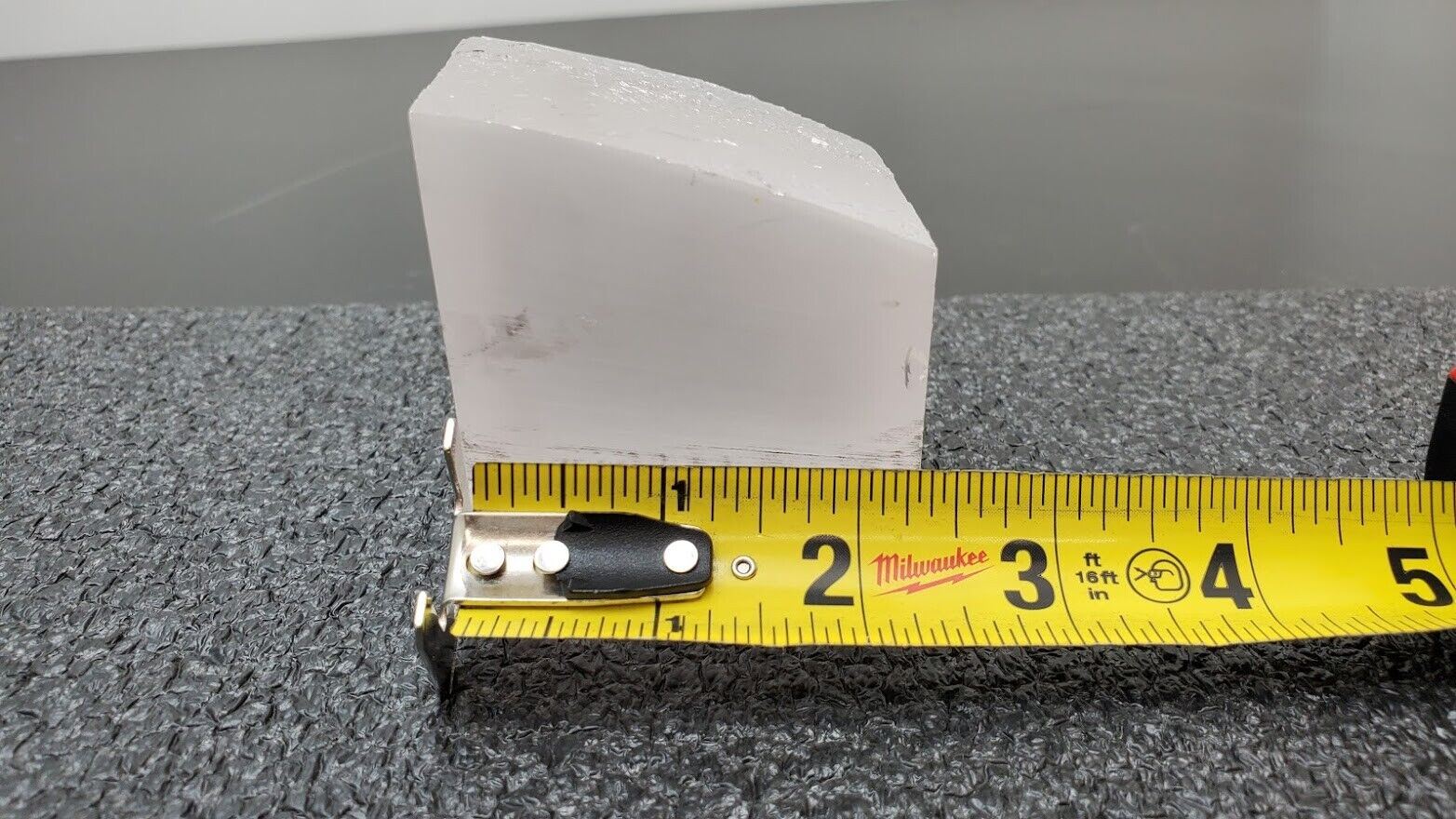 Industrial Crystal Synthetic Sapphire Ingot 2.05 Pounds (V)