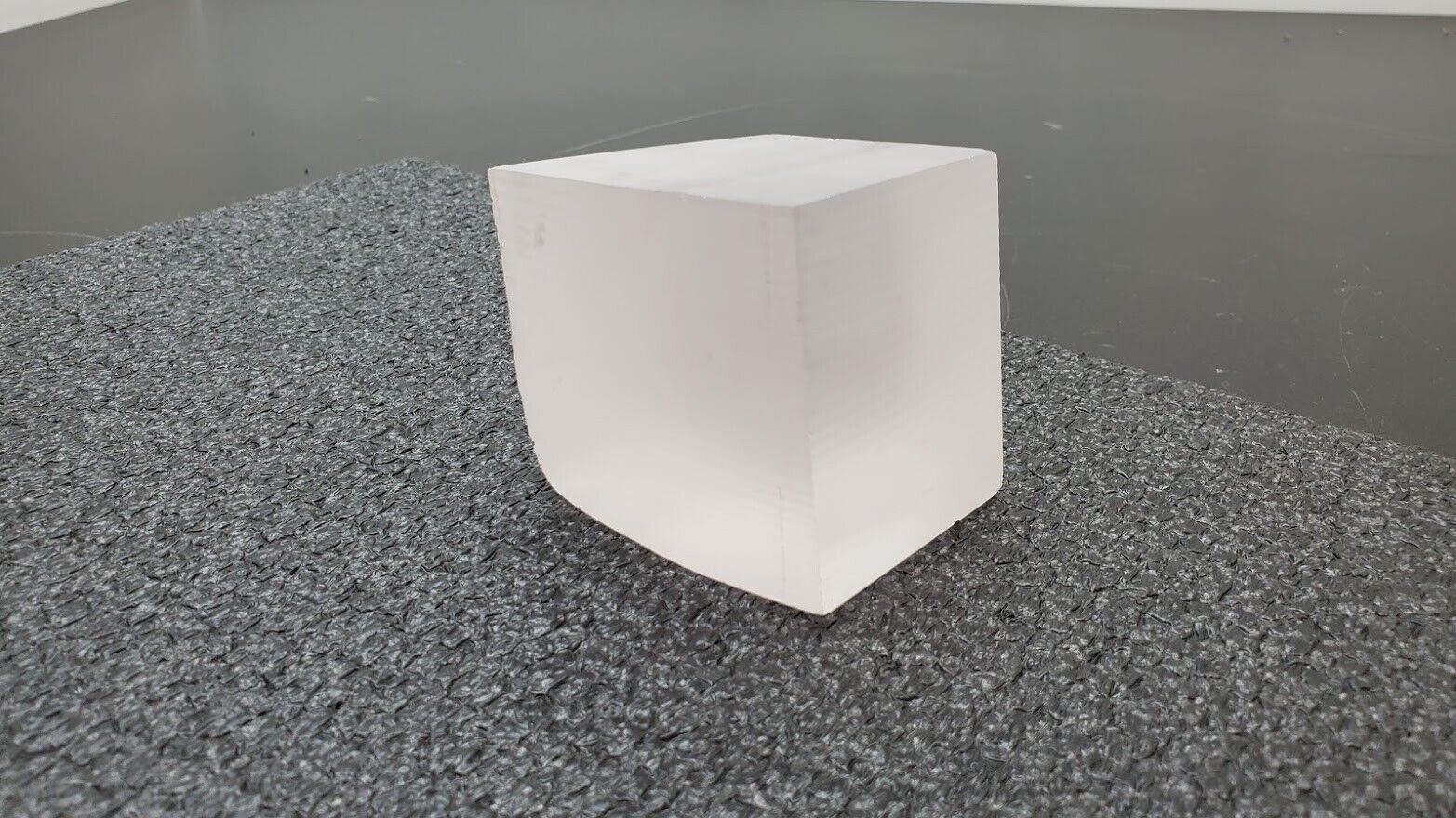 Industrial Crystal Synthetic Sapphire Ingot 2.05 Pounds (V)