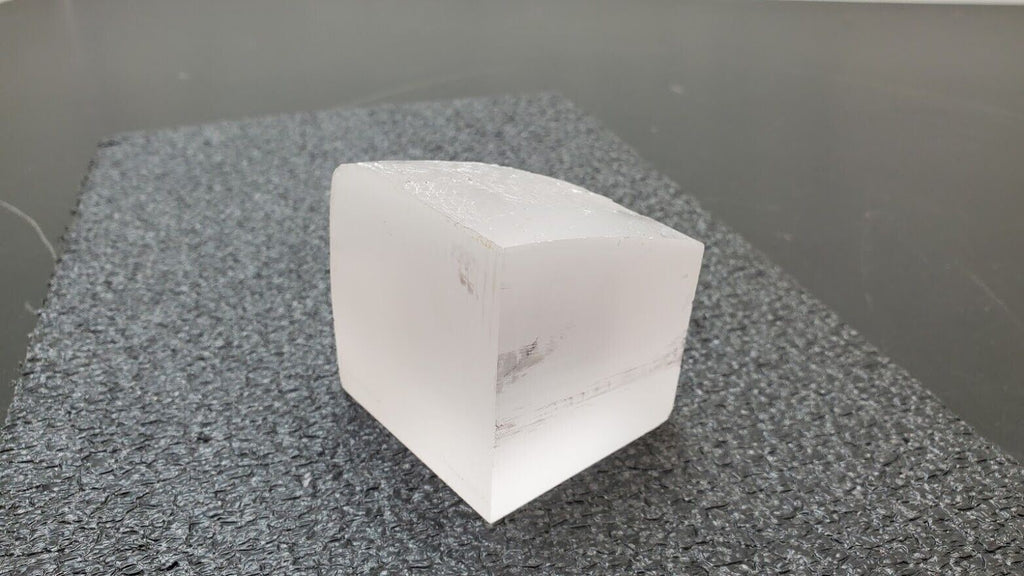 Industrial Crystal Synthetic Sapphire Ingot 2.05 Pounds (V)