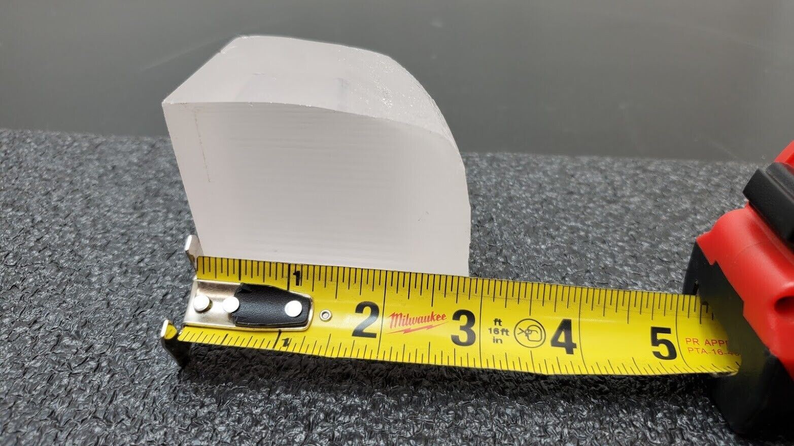 Industrial Crystal Synthetic Sapphire Ingot 2.05 Pounds (V)