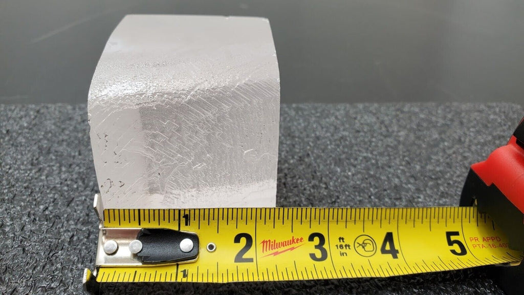 Industrial Crystal Synthetic Sapphire Ingot 2.05 Pounds (V)