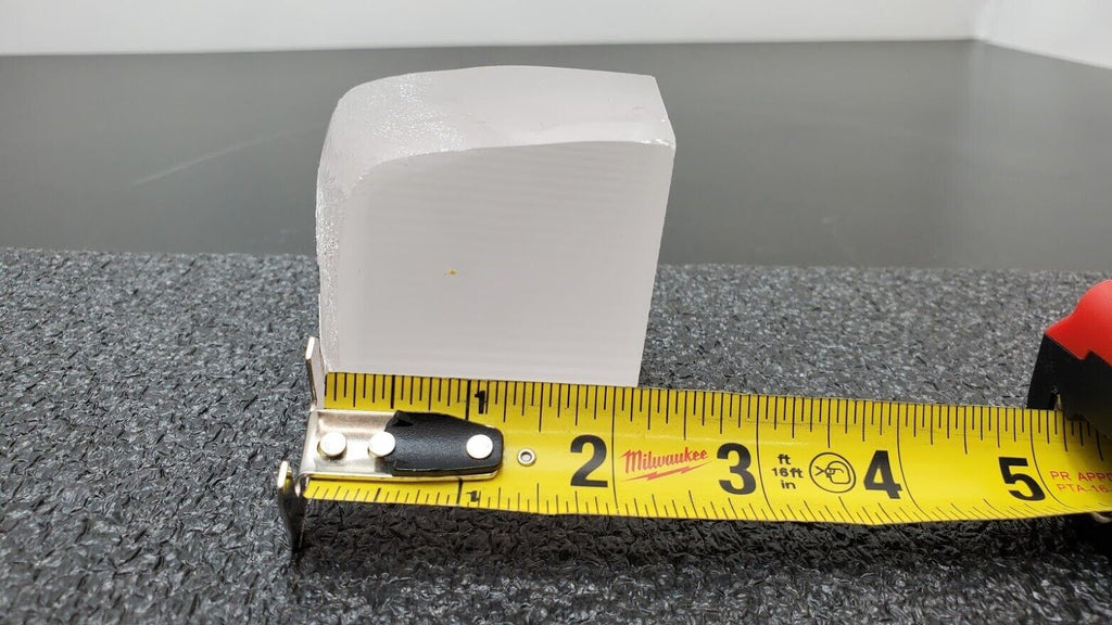 Industrial Crystal Synthetic Sapphire Ingot 2.05 Pounds (V)