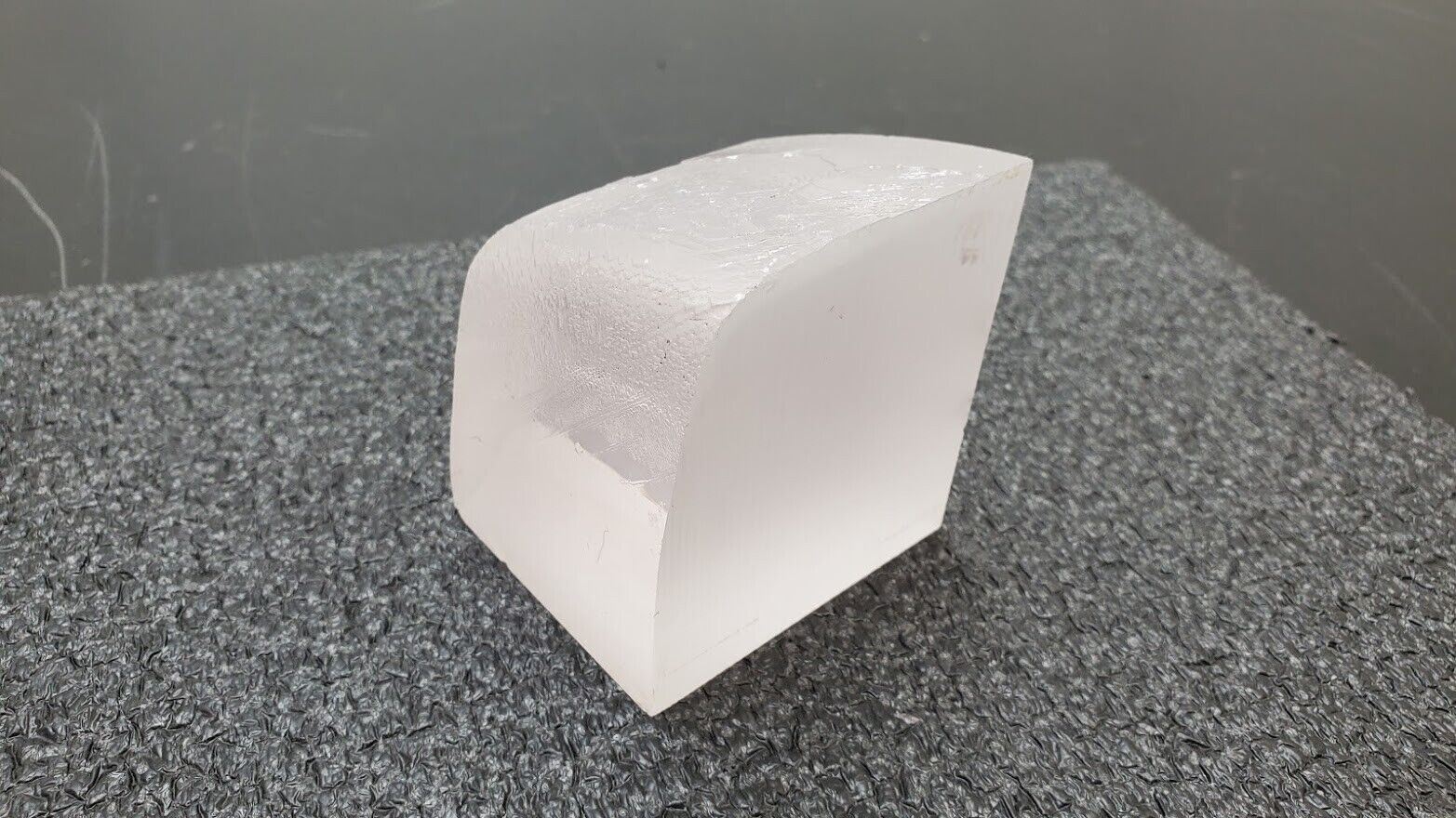 Industrial Crystal Synthetic Sapphire Ingot 2.05 Pounds (V)