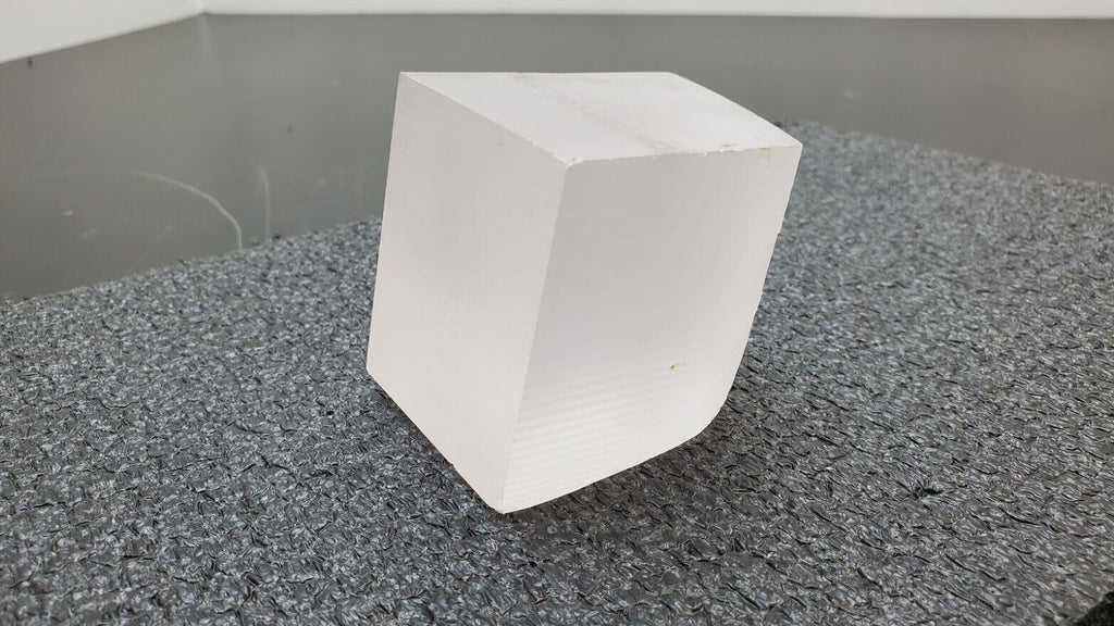 Industrial Crystal Synthetic Sapphire Ingot 2.05 Pounds (V)