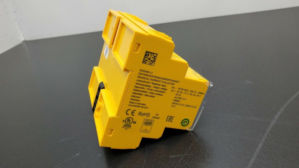 BENDER LINETRAXX RCMS460-L-1 Residual Current Evaluator RCMS460 DIN Rail