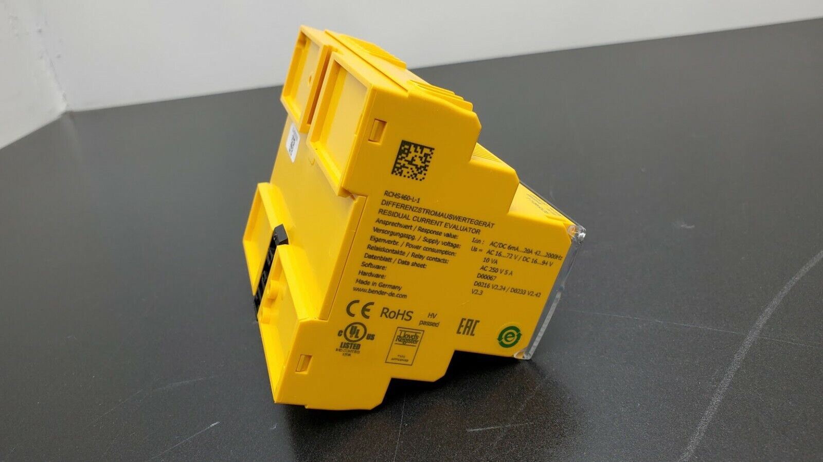 BENDER LINETRAXX RCMS460-L-1 Residual Current Evaluator RCMS460 DIN Rail
