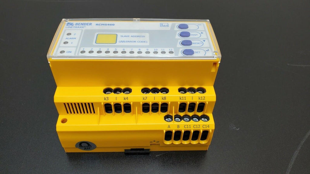 BENDER LINETRAXX RCMS460-L-1 Residual Current Evaluator RCMS460 DIN Rail