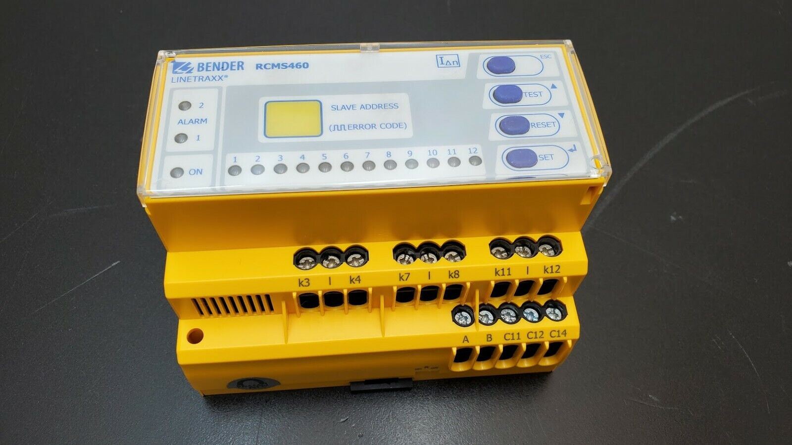 BENDER LINETRAXX RCMS460-L-1 Residual Current Evaluator RCMS460 DIN Rail