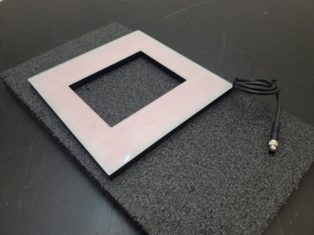 Wafer Inspection High Intensity Compact RED LED Light Illuminator 24VDC Square