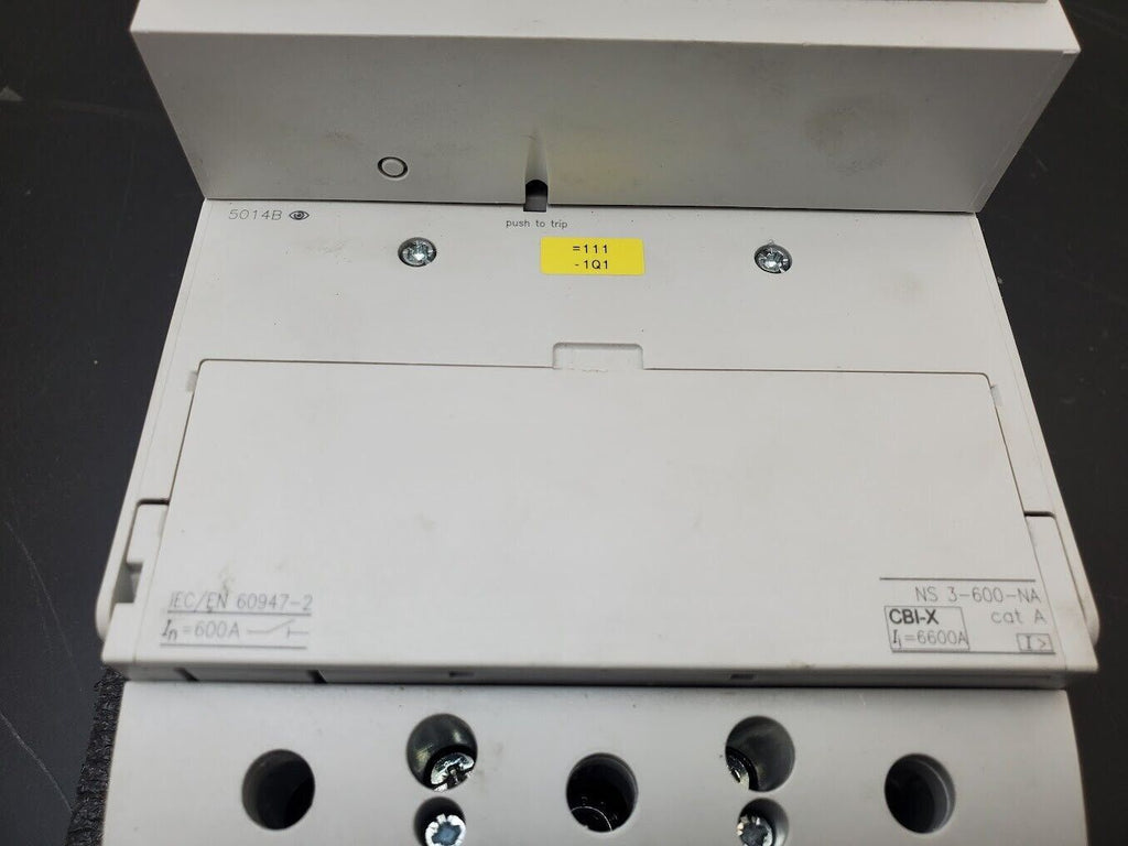 EATON MOELLER Schneider NS3-600 Circuit Breaker  240 480 600V Disconnect Switch
