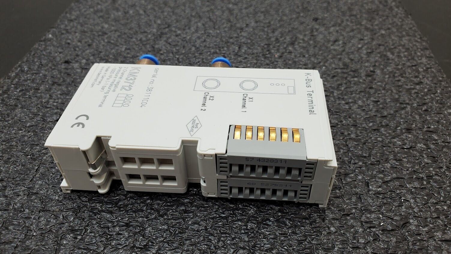 BECKHOFF KM3712 K-Bus 2 Channel Negative Pressure Measuring Terminal ±1000 hPa