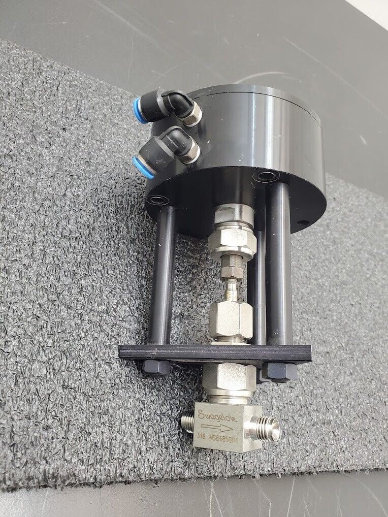 Stainless Steel Severe Service Union Bonnet Needle Valve 0.35 Cv Swagelok 4mm ID