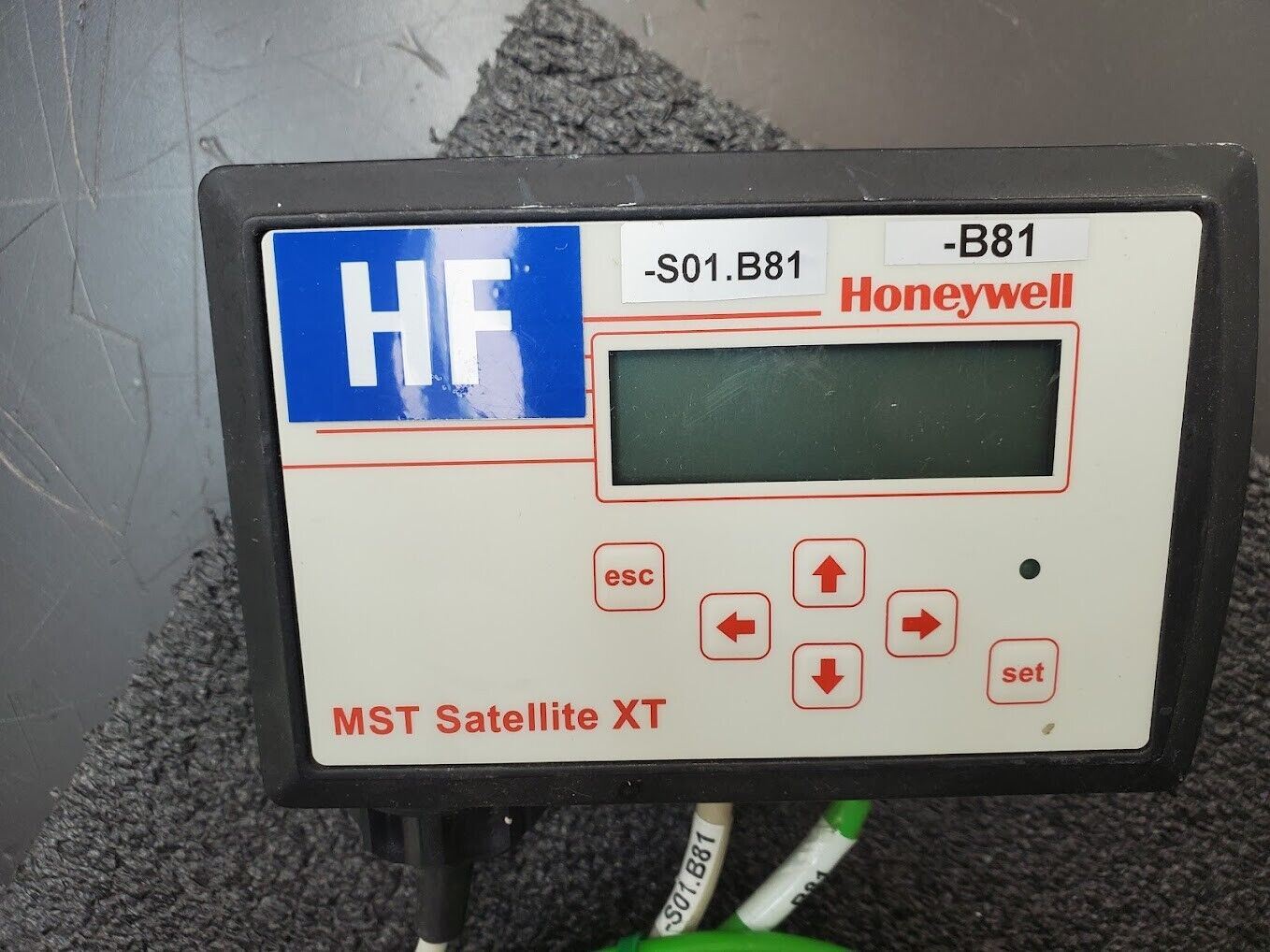 Honeywell MST Satellite XT FTT/R HF Detector 9602-0405 Sensor: 9602-6500