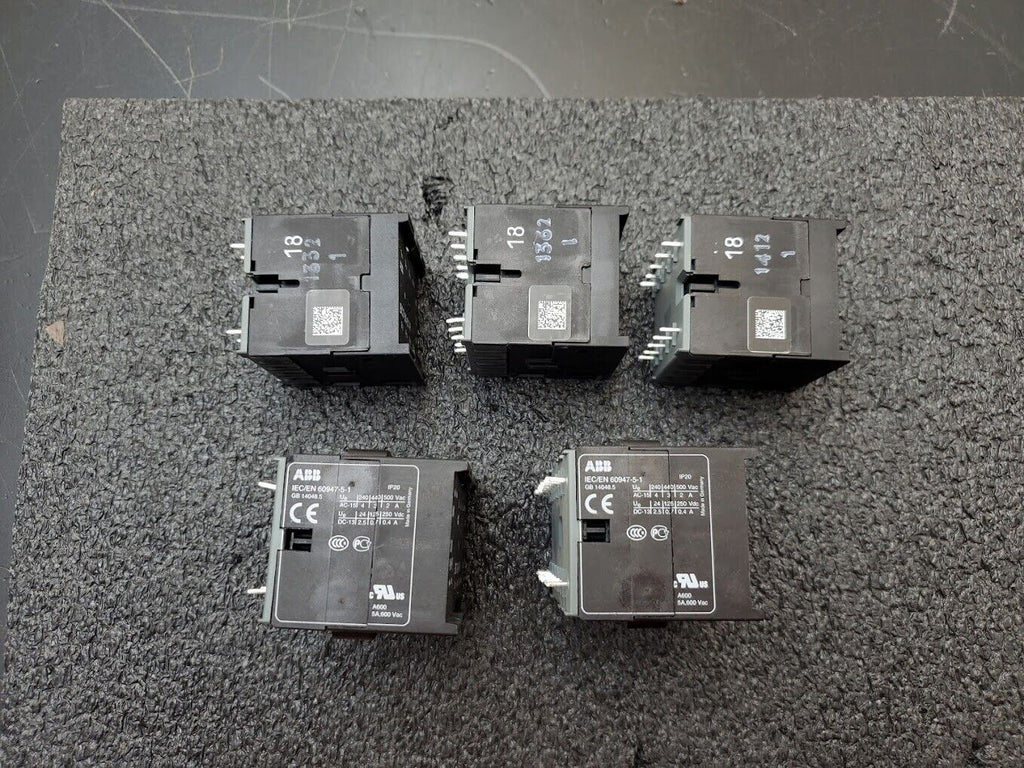 ASEA BROWN BOVERI ABB Contactor BC7-30-01-P BC73001P05 16A 600VAC 3PH Lot of 5