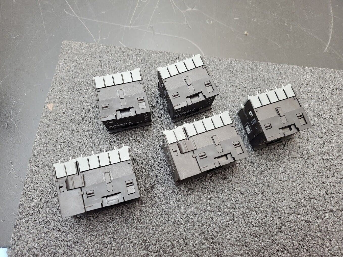 ASEA BROWN BOVERI ABB Contactor BC7-30-01-P BC73001P05 16A 600VAC 3PH Lot of 5