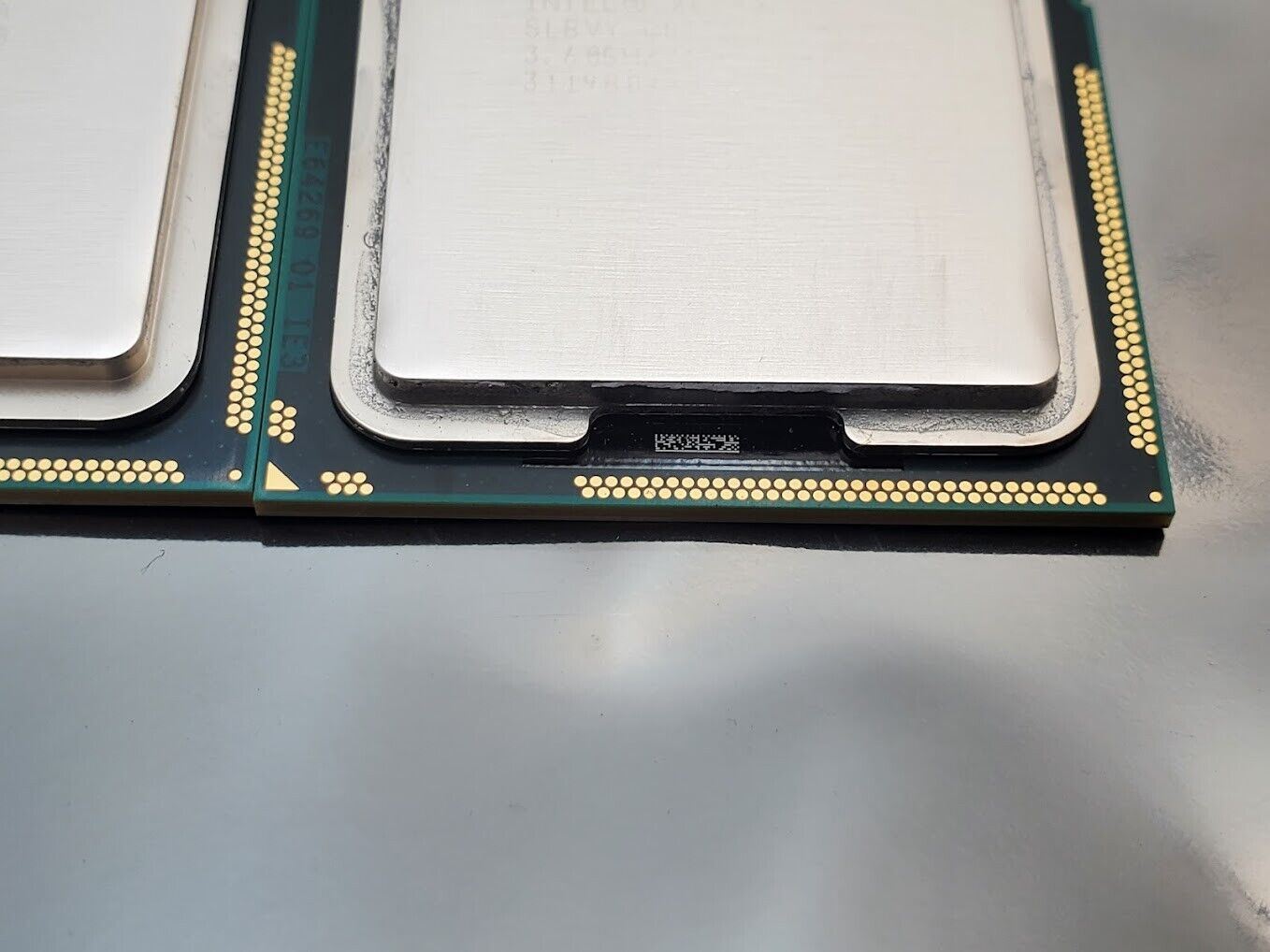 Matching pair Intel Xeon X5687 CPU 4-Core 3.6 GHz 12M SLBVY LGA 1366 Processor