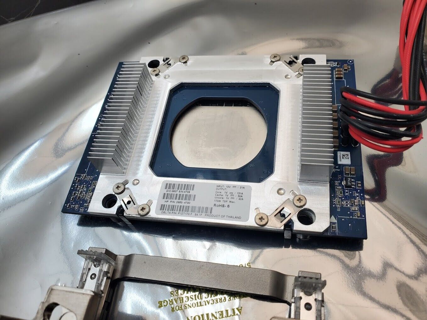 HP 0950-4793 ITANIUM Processor + Heatsink 9350 1.73GHZ 24M CPU LGA1248 FC-LGA