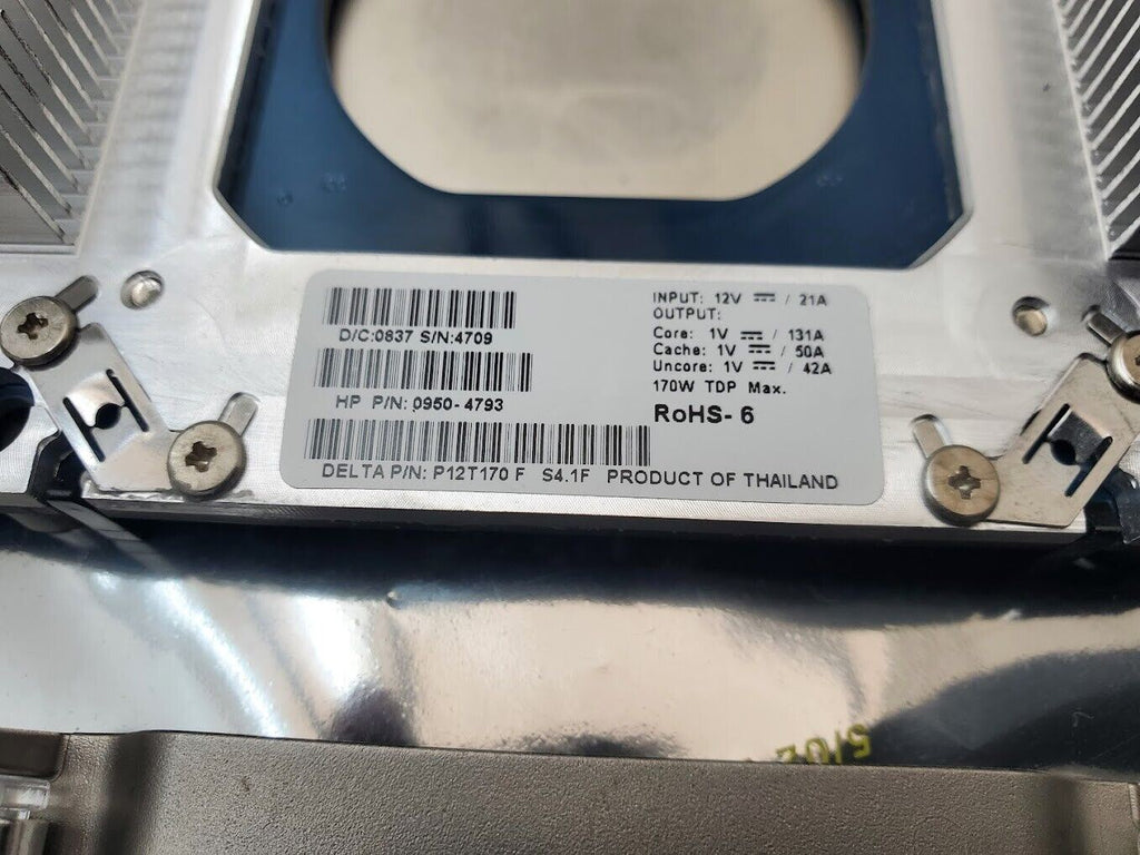 HP 0950-4793 ITANIUM Processor + Heatsink 9350 1.73GHZ 24M CPU LGA1248 FC-LGA