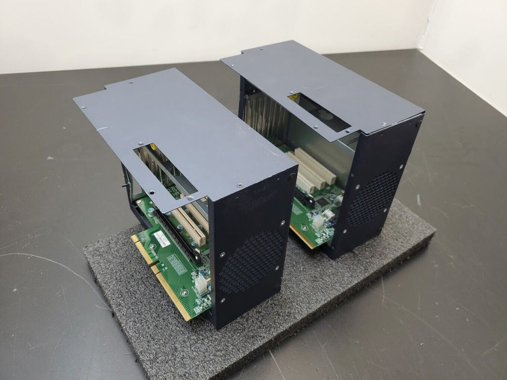 Lot of 2 Advantech 4-slot expansion i-Module with 1 PCIe x16, 3 PCI MIC-75M13
