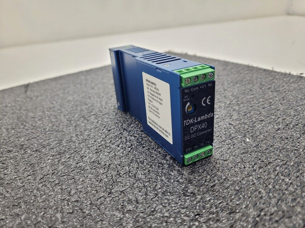 TDK Lambda DPX40-24WS12 DC-DC Converter Input: 9.5-36Vdc Output: 12VDC 3.33A 40W