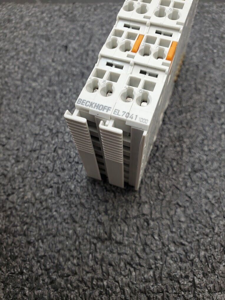 Beckhoff EL7041 Stepper Motor Terminal 50VDC 5 A w/ Incremental Encoder