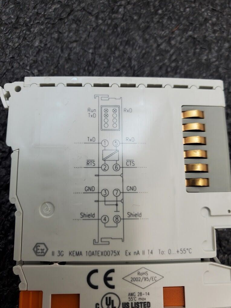 BECKHOFF EL6001 1-Channel Serial Interface RS232 (max. 115.2 kBaud)