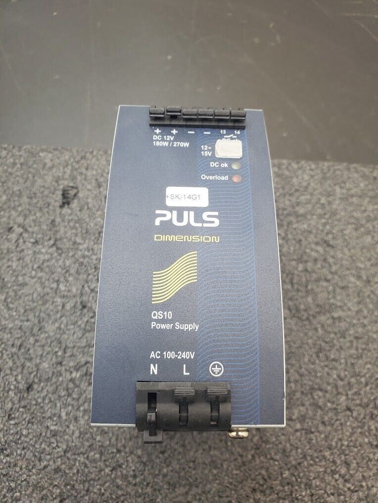 PULS Dimension QS10-121 QS10 12VDC 15A 180W DIN Rail Mount Working Pull