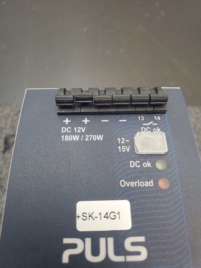 PULS Dimension QS10-121 QS10 12VDC 15A 180W DIN Rail Mount Working Pull