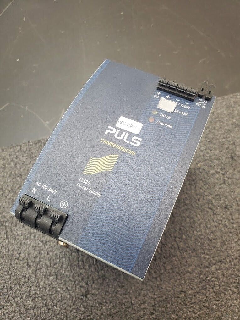 PULS Dimension QS20-361 QS20 36VDC 480W 13.3A DIN Rail Mount Working Pull