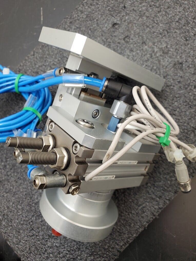 SMC Pnuematic Pick Lift Rotate Place Wafer Handling 180 Degree Rotary Robot