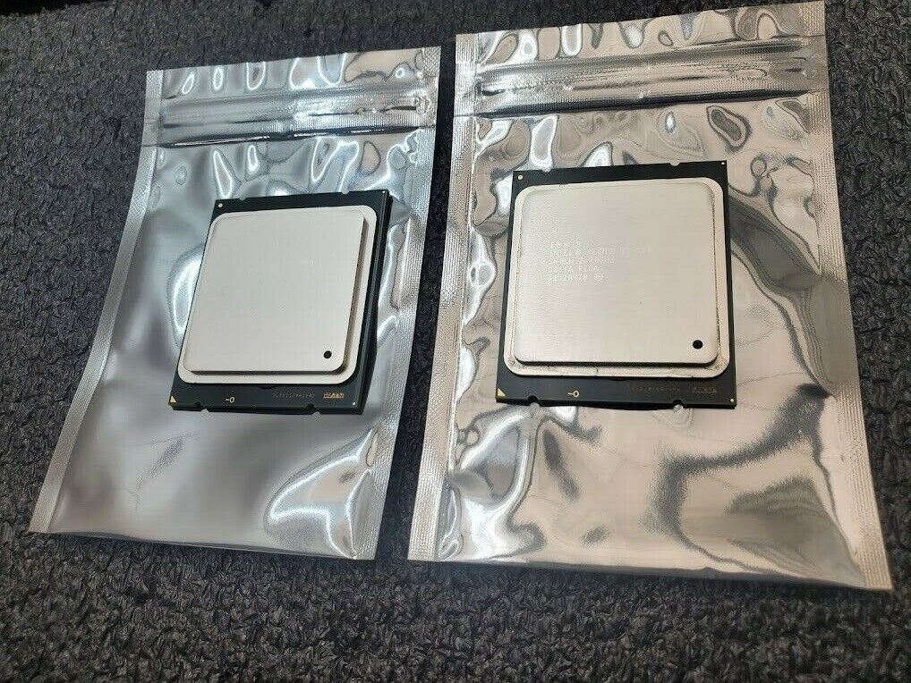 Matching Pair Intel Xeon E5-2680 SR0KH 8 Core 2.7GHz LGA 2011 CPU Processor