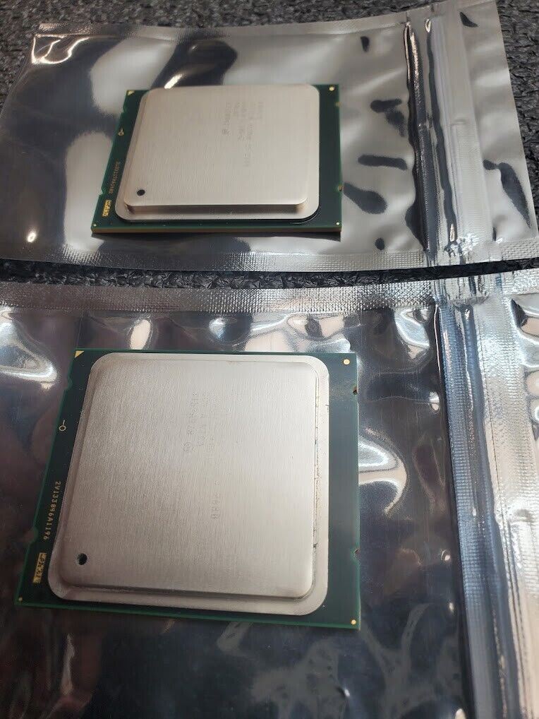 Matching Pair Intel Xeon E5-2680 SR0KH 8 Core 2.7GHz LGA 2011 CPU Processor