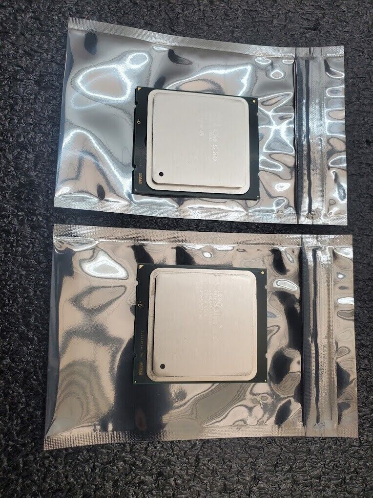 Matching Pair Intel Xeon E5-2680 SR0KH 8 Core 2.7GHz LGA 2011 CPU Processor